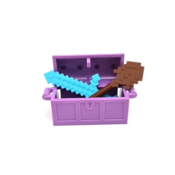 Lego Minecraft Minifigure Play Pack Bundle - 4 Figures w/ Accessories - Picture 3 of 5